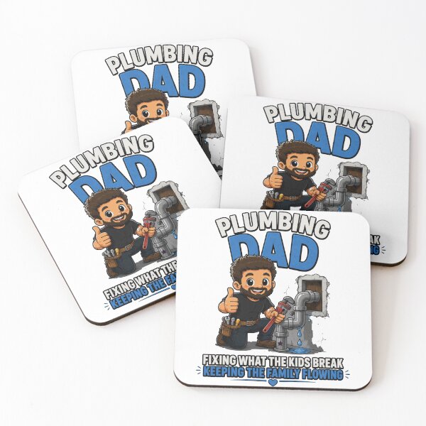 Item preview, Funny Plumber Dad Shirt Fixing What The Kids Break Keeping The Family Flowing designed and sold by PINK FREE.