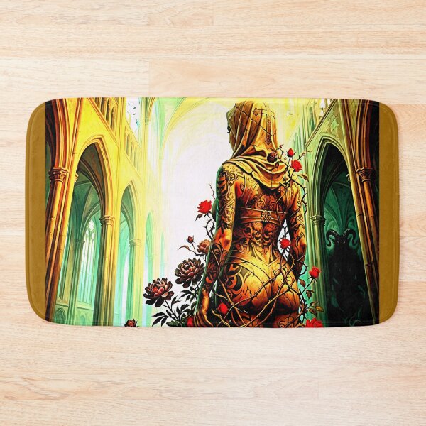Item preview, Dark Gothic Art &amp; Fine Art Prints (1:1 Square Posters) designed and sold by Cyber-ART-Studio.