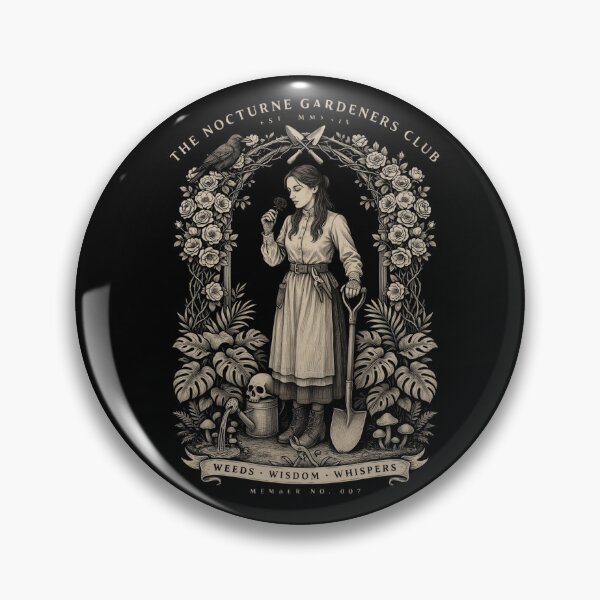 Item preview, Introverted Gardener Club Shirt Funny Gothic Gardening Tee designed and sold by maxiprom.