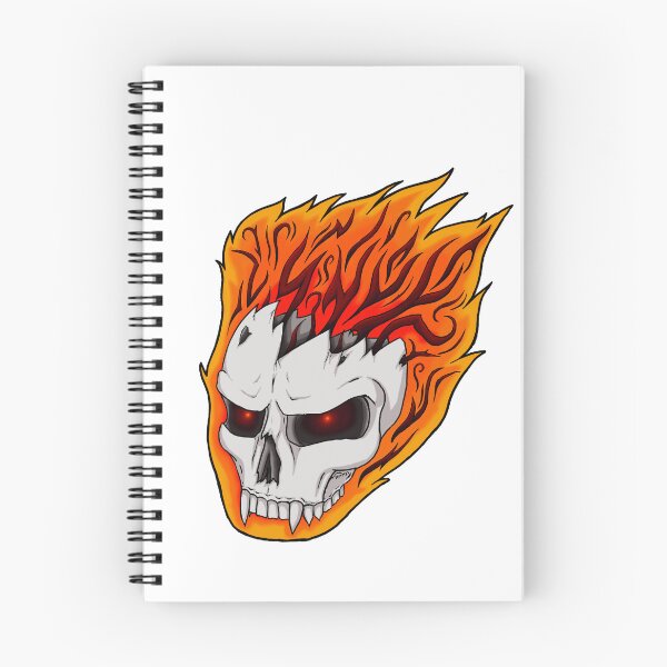 Item preview, Flaming Skull designed and sold by OfTheEther.