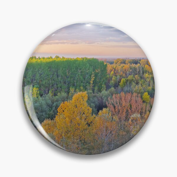 Item preview, autumnal vista from a hilltop designed and sold by psychoshadow.