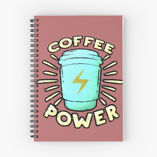 Item preview, Coffee Power Turquoise Lightning Bolt Cup designed and sold by AstronautMerch.