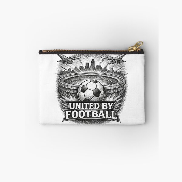 Item preview, United By Football Soccer Fan Stadium Design designed and sold by Winetastic-Art.