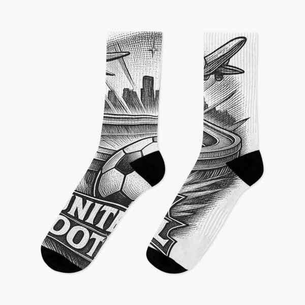 Item preview, United By Football Soccer Fan Stadium Design designed and sold by Winetastic-Art.