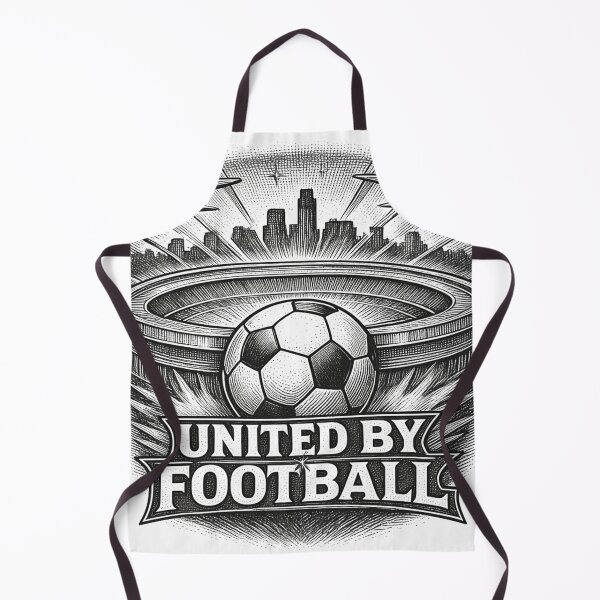 Item preview, United By Football Soccer Fan Stadium Design designed and sold by Winetastic-Art.