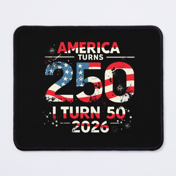 Item preview, America Turns 250 I Turn 50 designed and sold by LunaMagicStudio.