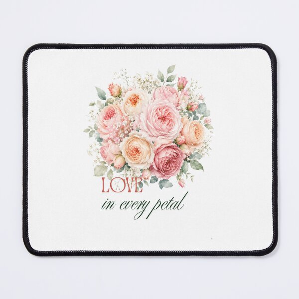 Item preview, Rose Bouquet Watercolor Art Print | Love in Every Petal Romantic Floral | Valentine Anniversary Gift Wall Decor designed and sold by Panom Suavichien.