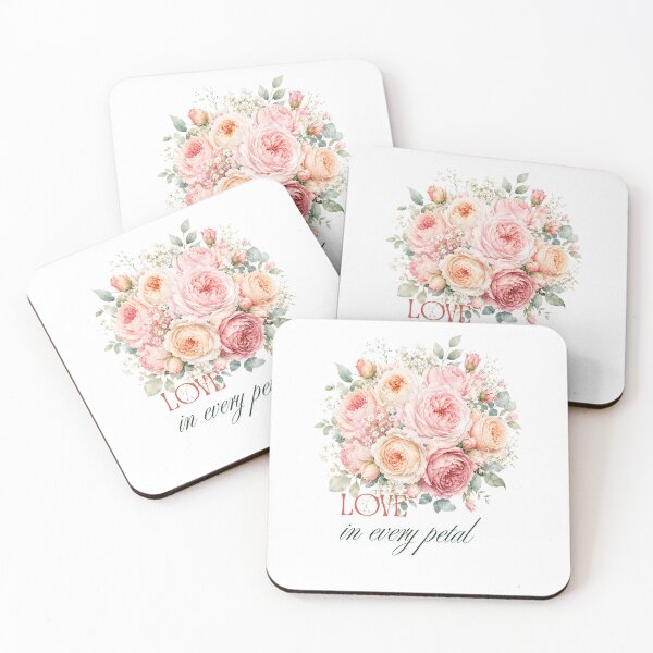 Item preview, Rose Bouquet Watercolor Art Print | Love in Every Petal Romantic Floral | Valentine Anniversary Gift Wall Decor designed and sold by Panom Suavichien.
