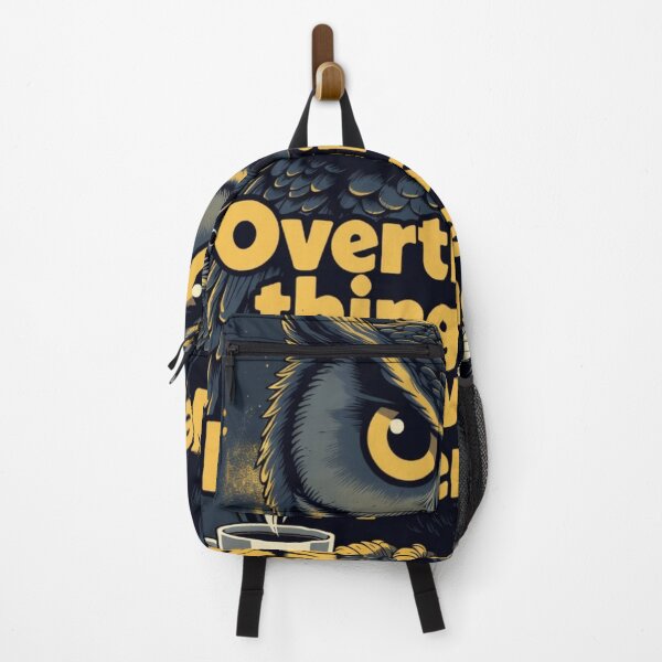 Item preview, Overthinking Things That Haven't Happened Yet Funny Owl Shirt | Anxiety Humor Gift designed and sold by GalleryPeak.