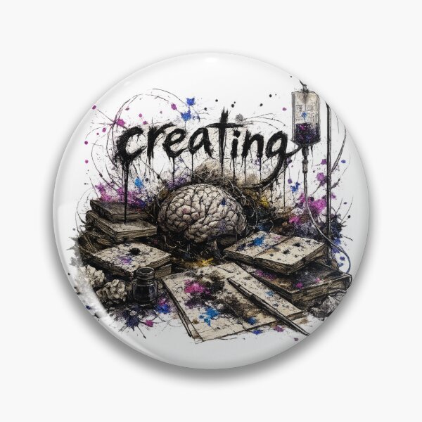 Item preview, CREATING – Beautiful Chaos of a Creative Mind designed and sold by YoSum.