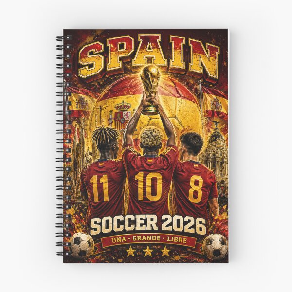 Item preview, Spain Soccer 2026 Shirt – Spanish Football Fan Gift designed and sold by UrbanPrintVibes.