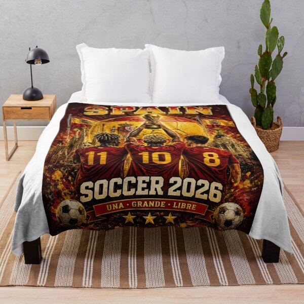 Item preview, Spain Soccer 2026 Shirt – Spanish Football Fan Gift designed and sold by UrbanPrintVibes.