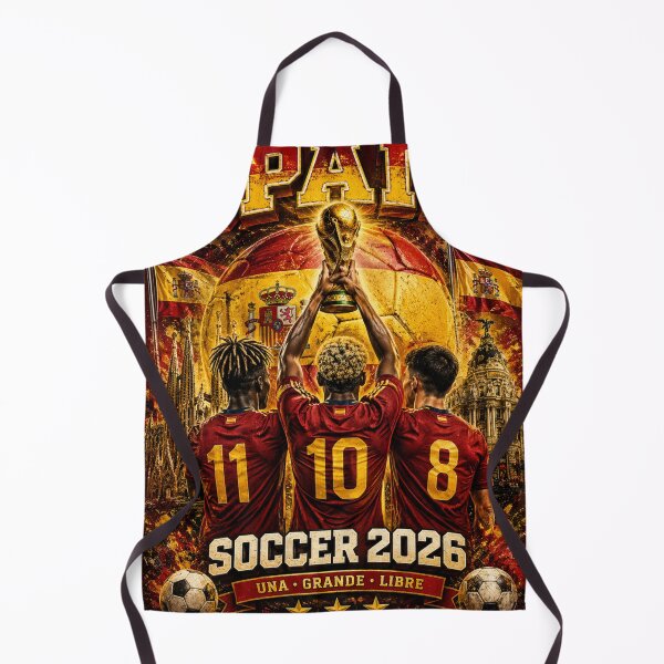 Item preview, Spain Soccer 2026 Shirt – Spanish Football Fan Gift designed and sold by UrbanPrintVibes.