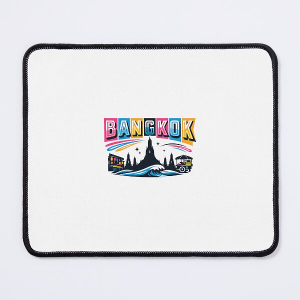 Item preview, Bangkok Retro Travel Tee | Vintage Graphic Shirt designed and sold by SJarts Creative Studio.