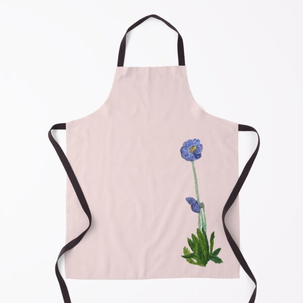 Item preview, Himalayan blue poppy handembroidery designed and sold by Alsa-handembroidery.