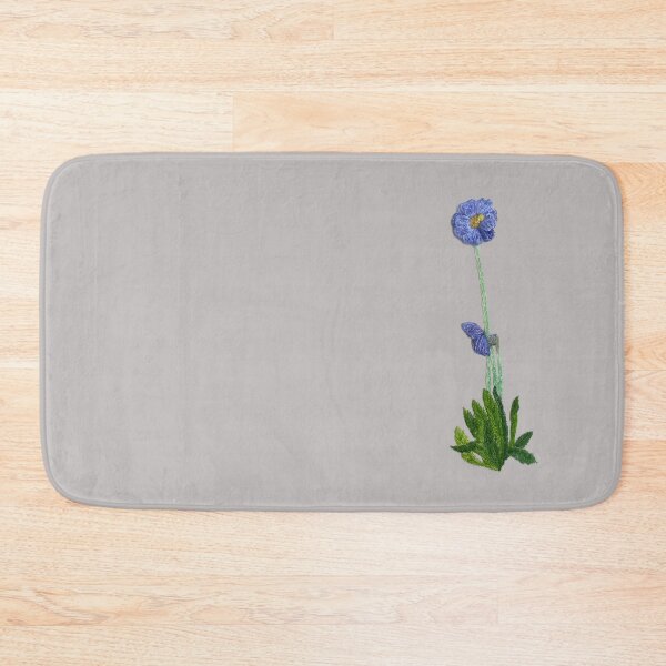 Artikelvorschau, Himalaya-Blaumohn-Handstickerei entworfen und verkauft von Alsa-handembroidery.