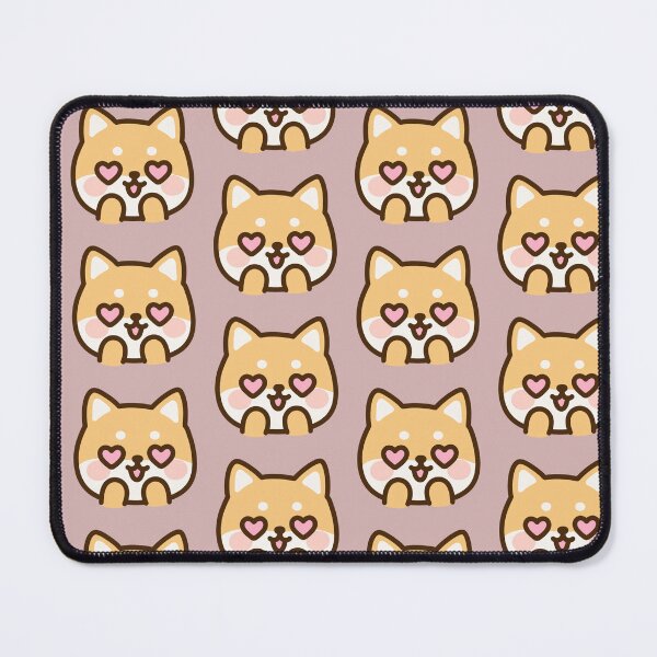Item preview, Cute Love Struck Shiba Inu Kawaii Dog designed and sold by SunCraftStudio.