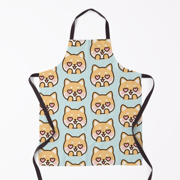 Item preview, Cute Love Struck Shiba Inu Kawaii Dog designed and sold by SunCraftStudio.