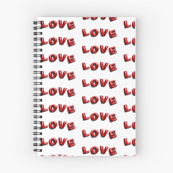 Item preview, Tipografía de burbuja de amor 3D roja designed and sold by BetweenForms.