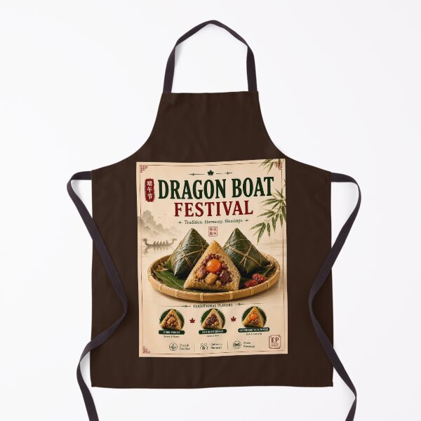 Item preview, Traditional Zongzi Rice Dumpling Flavors Poster designed and sold by Easternpantry.