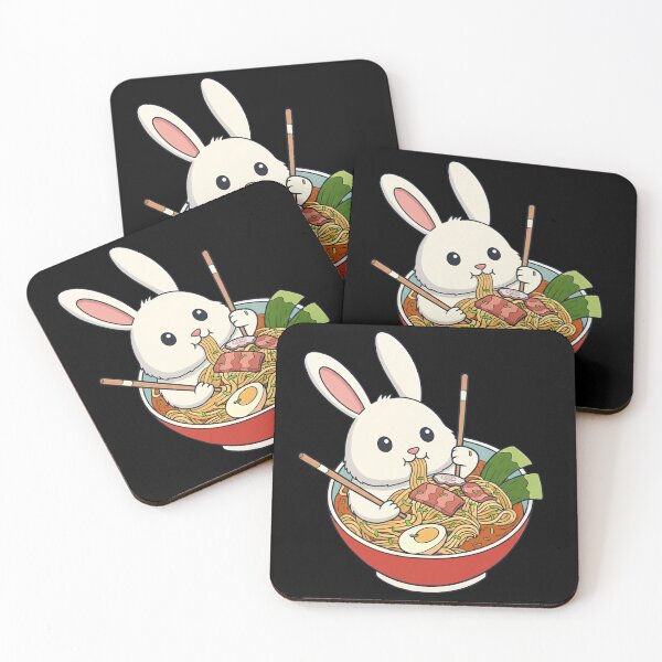 Item preview, Funny Rabbit Japanese Ramen Noodles Bowl Zoo Boys Girls Kids designed and sold by rafaeltto.