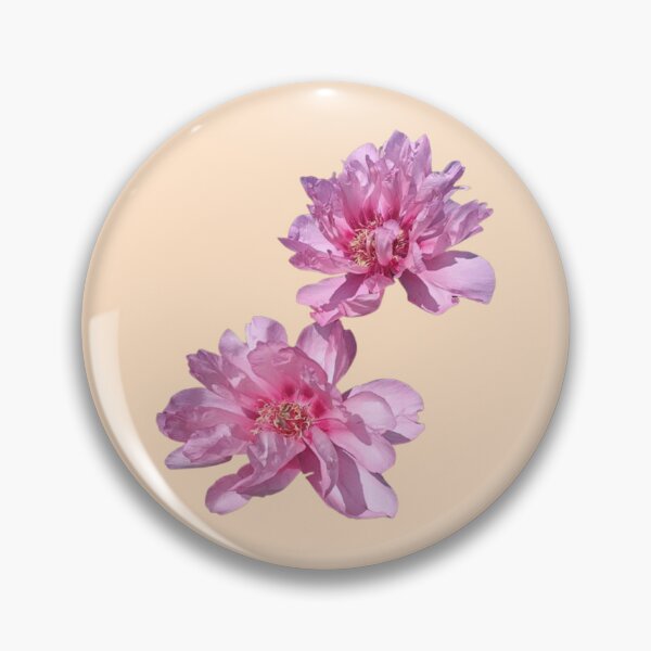 Item preview, Cutout Of 2 Pink Peonies  designed and sold by CDPrintsDesigns.