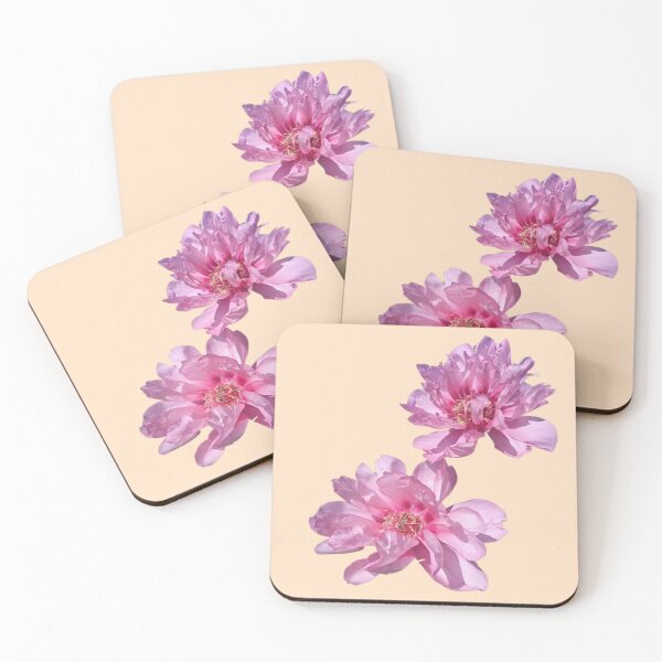 Item preview, Cutout Of 2 Pink Peonies  designed and sold by CamilasPrints.