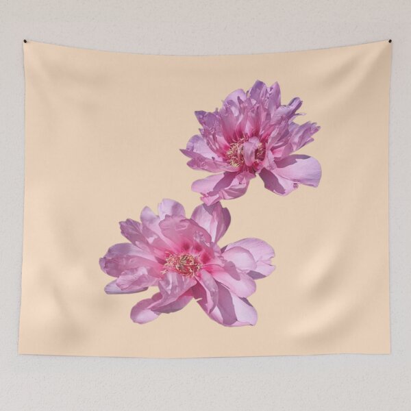 Item preview, Cutout Of 2 Pink Peonies  designed and sold by CamilasPrints.