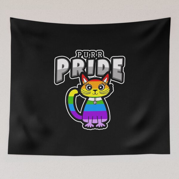 Item preview, Rainbow Cat Pride designed and sold by Sartoris Art.