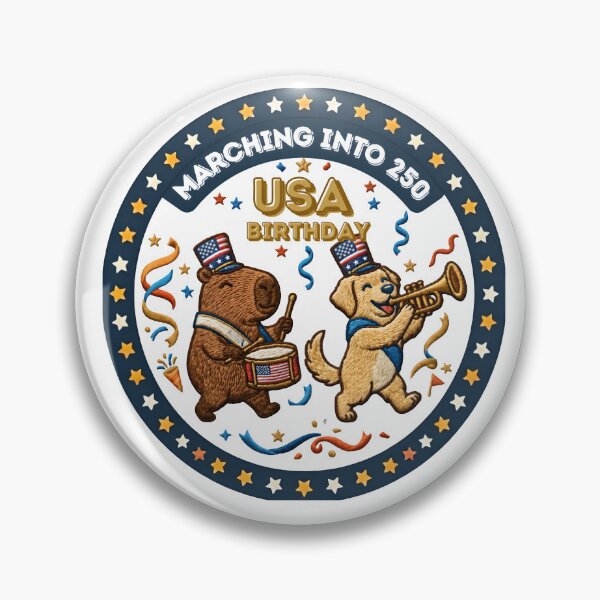 Item preview, Marching Into 250 Capybara Dog Marching Band designed and sold by laughingshirts.