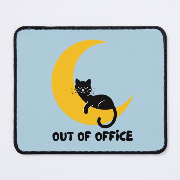 Item preview, Out Of Office Cat Design designed and sold by AdicretorDesign.