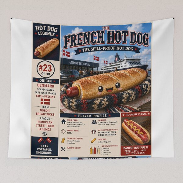Item preview, Hotdog Heroes French Dog designed and sold by 1mooreroy.