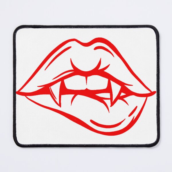Item preview, Sexy Vampire lips with fangs designed and sold by PalmRock.