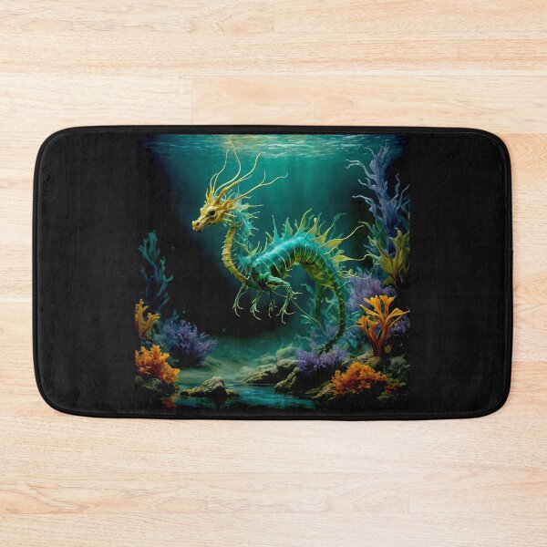 Item preview, Ethereal Drift: The Leafy Sea Dragon in Abstract Repose #4 designed and sold by Helios Be. Lavsh.
