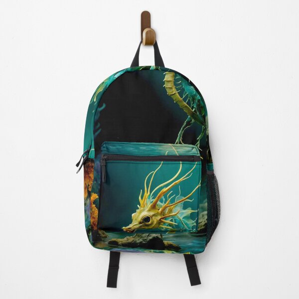 Item preview, Ethereal Drift: The Leafy Sea Dragon in Abstract Repose #4 designed and sold by Helios Be. Lavsh.