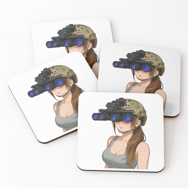 Item preview, Tactical NVG Girl - Night Operations Aesthetic designed and sold by RAWLIFEGRAPHIC.