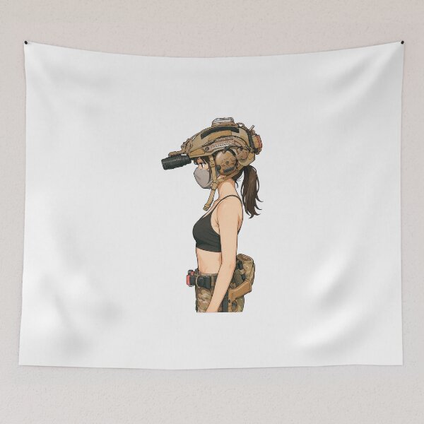 Item preview, Tactical NVG Girl - Night Operations Aesthetic designed and sold by RAWLIFEGRAPHIC.