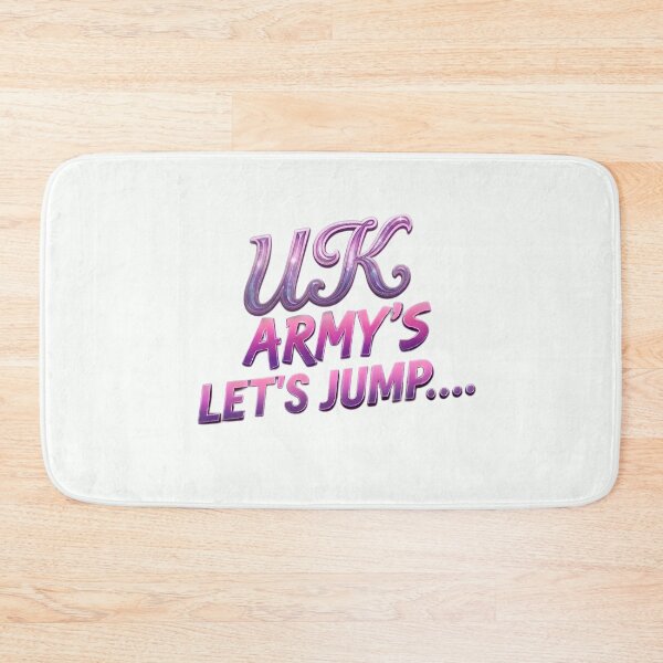 Item preview, UK Army’s Let’s Jump world tour themed design designed and sold by RADesignHub.
