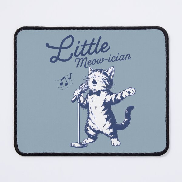 Item preview, Little Meow-ician Funny Cat Singing designed and sold by MadeBySidney.