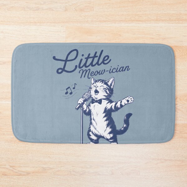 Item preview, Little Meow-ician Funny Cat Singing designed and sold by MadeBySidney.