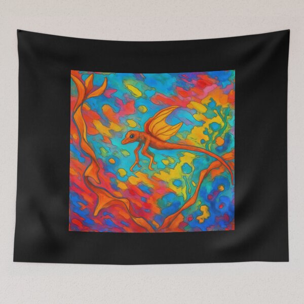 Item preview, Ethereal Drift: The Leafy Sea Dragon in Abstract Repose #5 designed and sold by Helios Be. Lavsh.