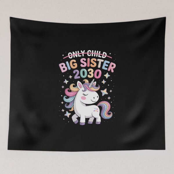 Item preview, Big Sister Unicorn 2030 designed and sold by jkrphoto.