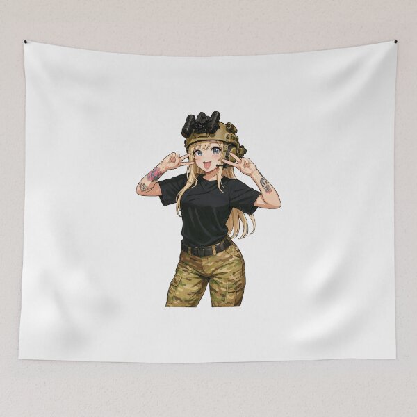 Item preview, Tactical NVG Girl - Night Operations Aesthetic designed and sold by RAWLIFEGRAPHIC.
