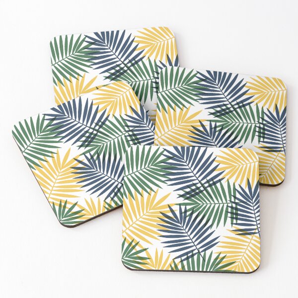 Item preview, Tropical Palm Leaves Dark Seamless Pattern designed and sold by BetweenForms.