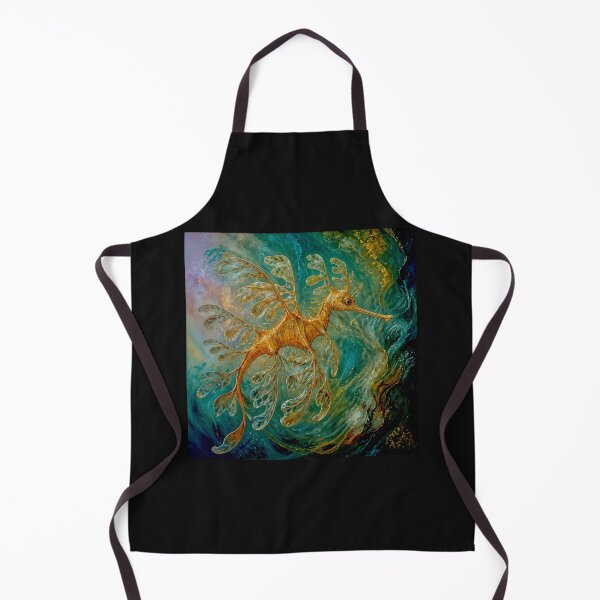 Item preview, Ethereal Drift: The Leafy Sea Dragon in Abstract Repose #6 designed and sold by Helios Be. Lavsh.