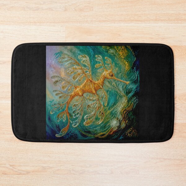 Item preview, Ethereal Drift: The Leafy Sea Dragon in Abstract Repose #6 designed and sold by Helios Be. Lavsh.