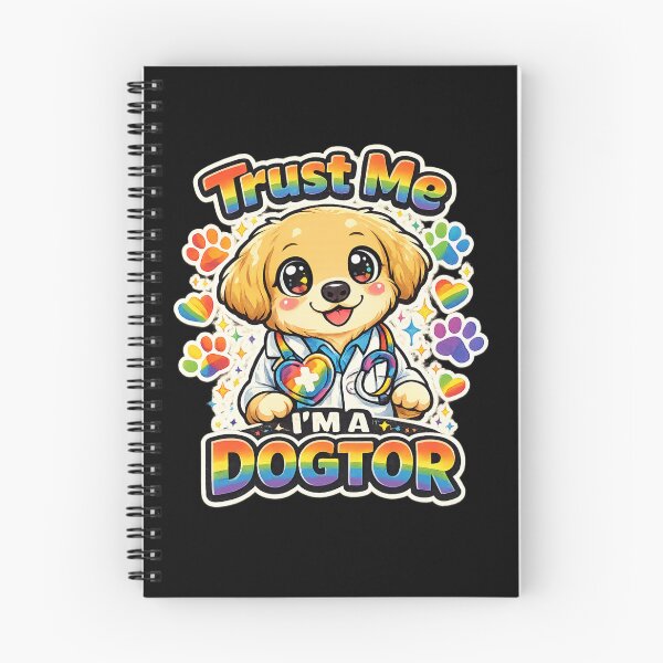Item preview, Dog Lover Humor Gift For Kids Women And Pet Parents Trust Me I'm A Dogtor Cute Rainbow Puppy Pride Month designed and sold by Im-Ara.