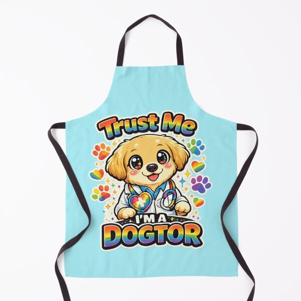 Item preview, Dog Lover Humor Gift For Kids Women And Pet Parents Trust Me I'm A Dogtor Cute Rainbow Puppy Pride Month designed and sold by Im-Ara.