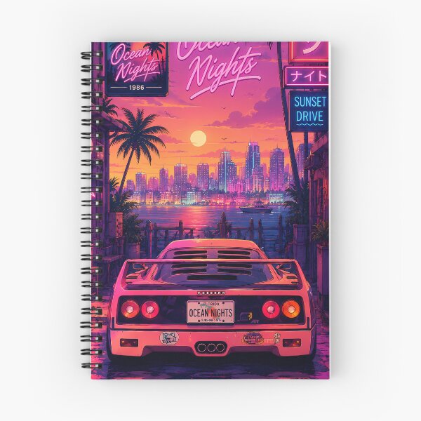 Item preview, Night Drive Club | Retro Gaming Synthwave Sunset Car designed and sold by Ivory Code.