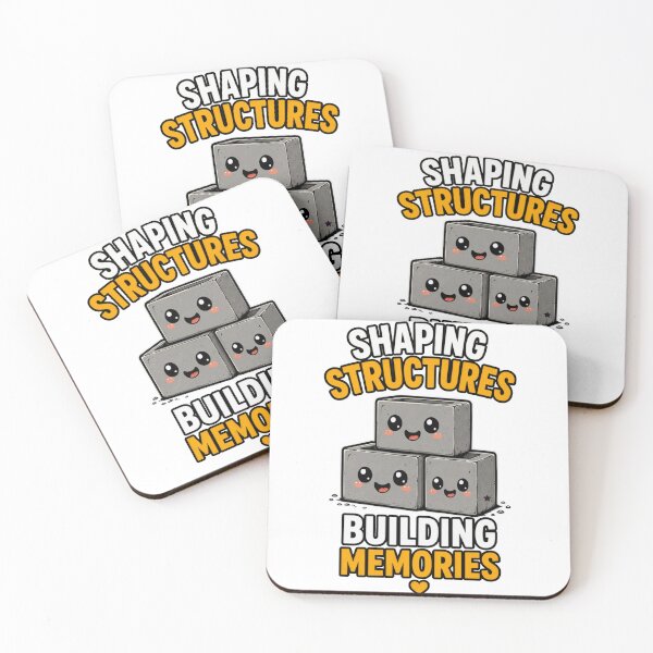 Item preview, Concrete Block Building Memories Shirt Funny Builder Dad Construction Gift designed and sold by PINK FREE.